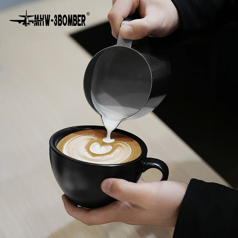 MHW GT Milk Pitcher 600ml Silver U-shape spout