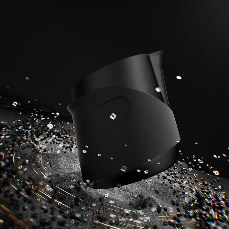 MHW GT Milk Pitcher 400ml Black Handleless