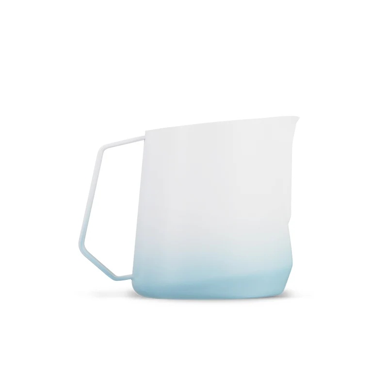 MHW GT Milk Pitcher 600ml Blue U-shape spout