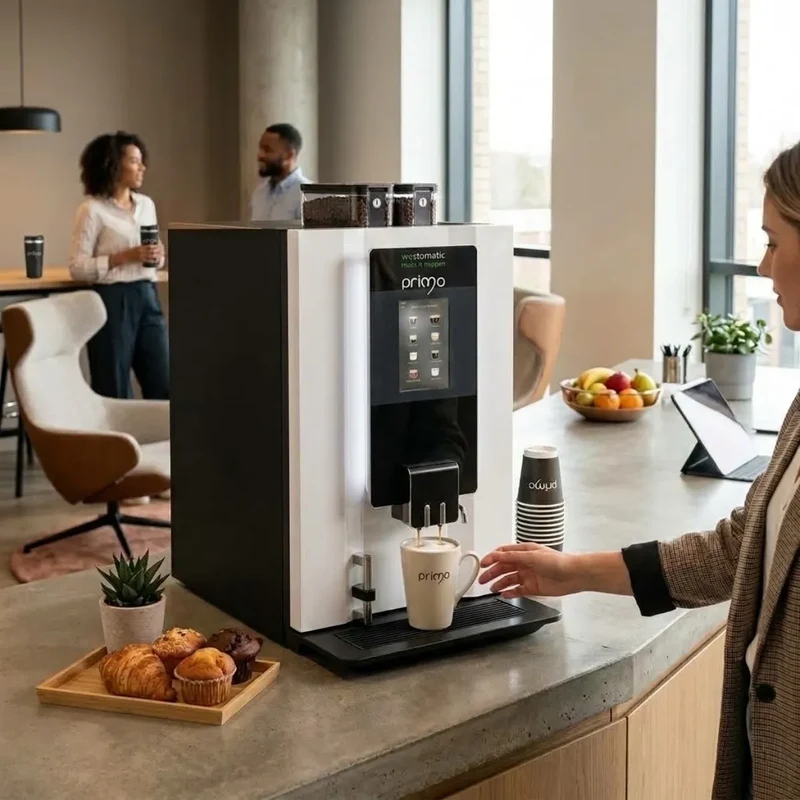 Westomatic Primo X Espresso Machine - Bean to Cup + 1.1Litre Boiler