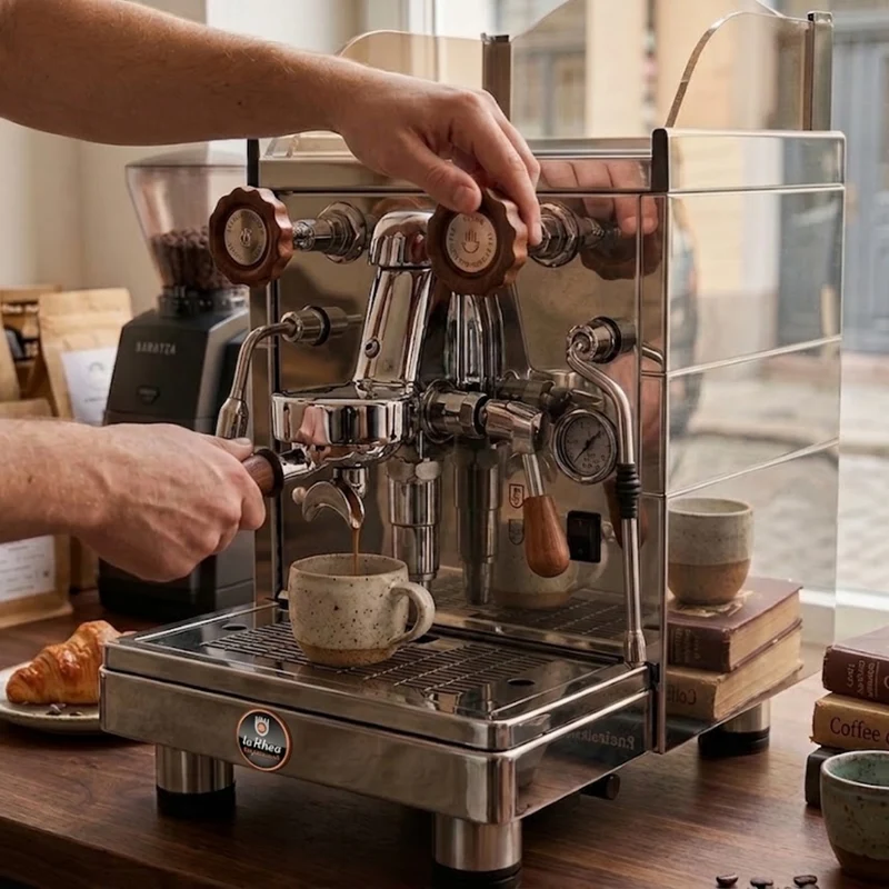 LaRhea Professionale Mininova Espresso Machine - 2 Litre Boiler + Semi Automatic