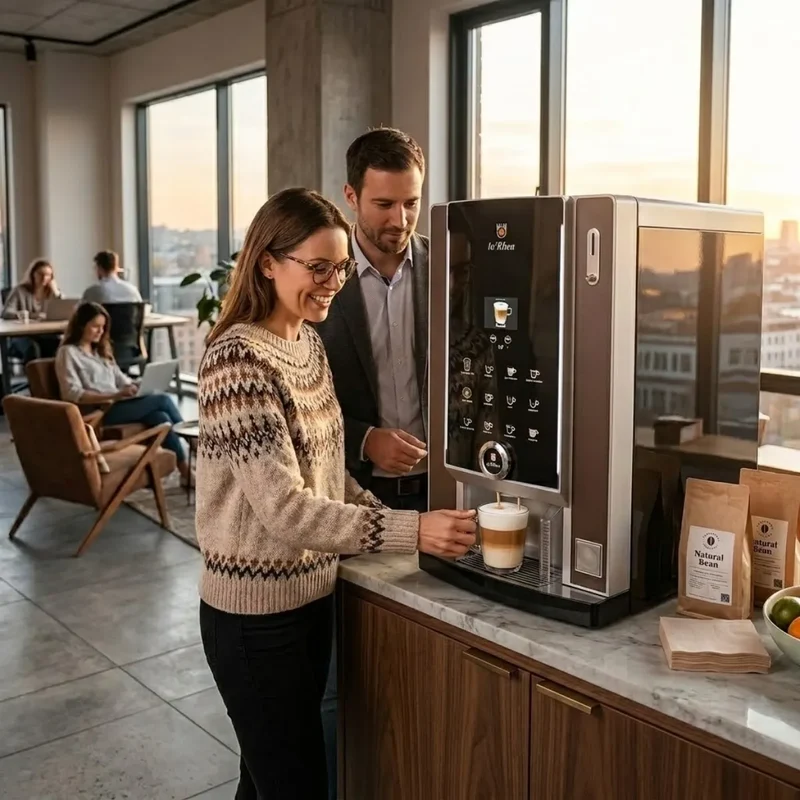 LaRhea Variplus Doppio & Cup Coffee Machines - Bean to Cup