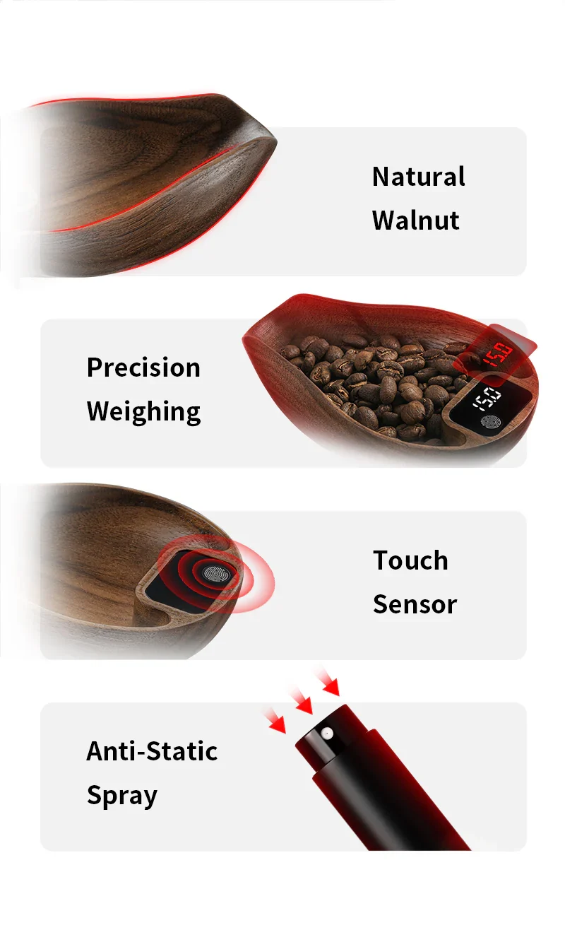 MHW-3BOMBER OVO KAFFEEWAAGE UND SPRÜHFLASCHEN-SET