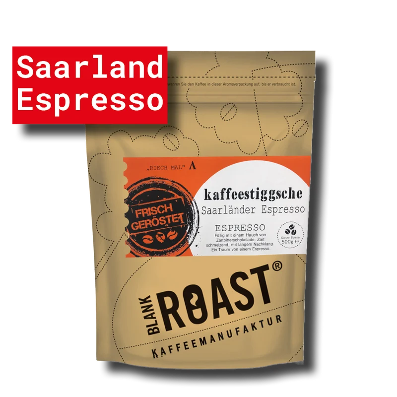 SAARLAND REGIONAL ESPRESSO Kaffeestiggsche