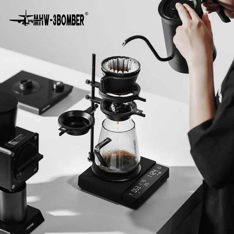 MHW-3BOMBER Cube Coffee Scale 3.0 Pro Max - Black