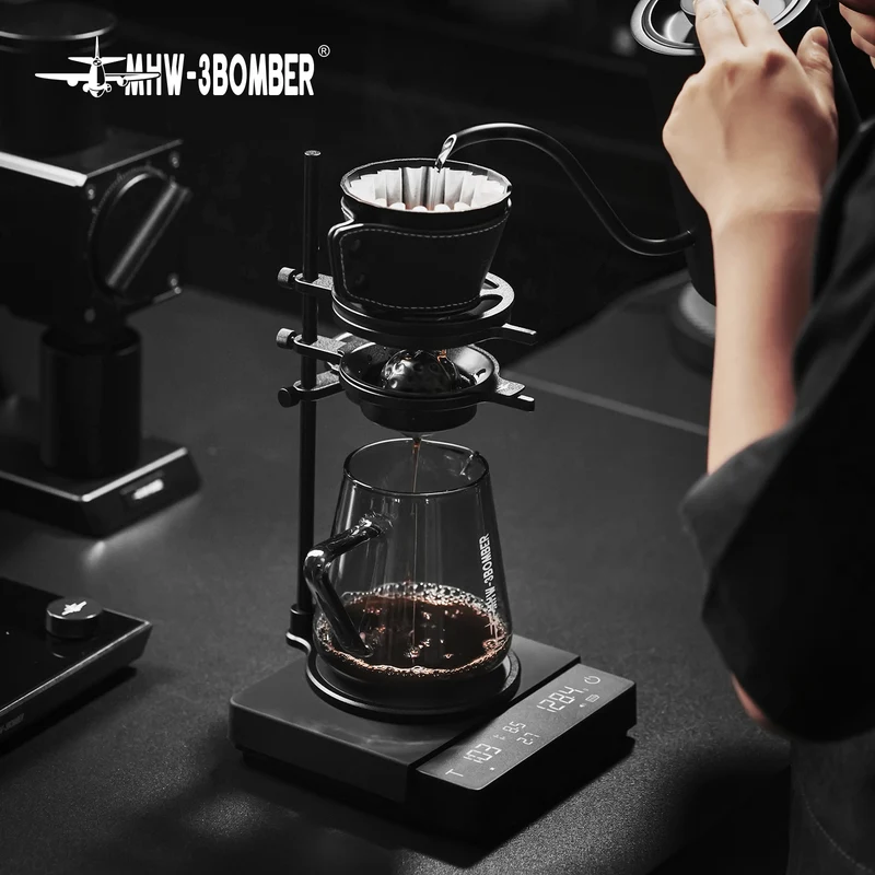 MHW-3BOMBER Cube Coffee Scale 3.0 Pro Max - Black
