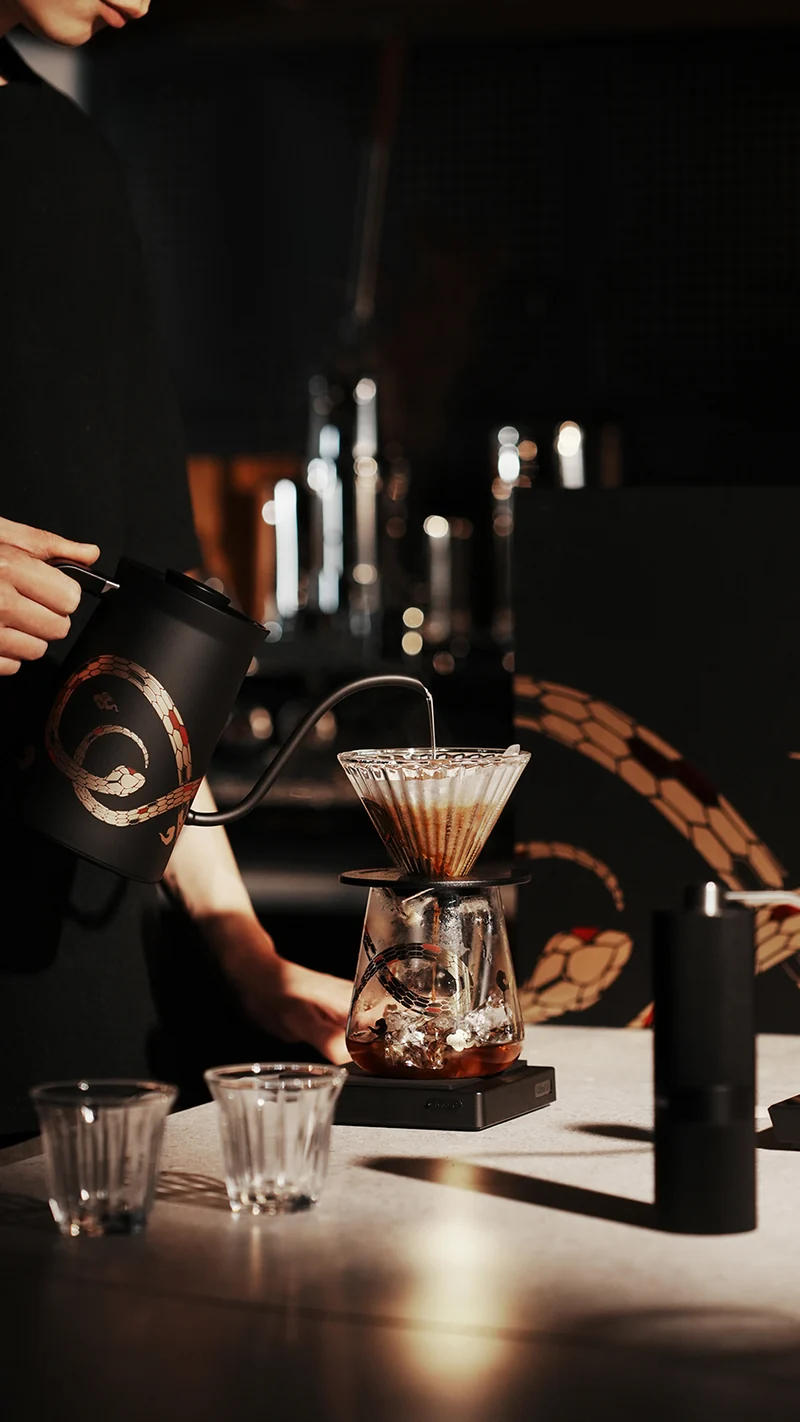 MHW-3BOMBER Serpent Collection Pour Over Coffee Gift Box