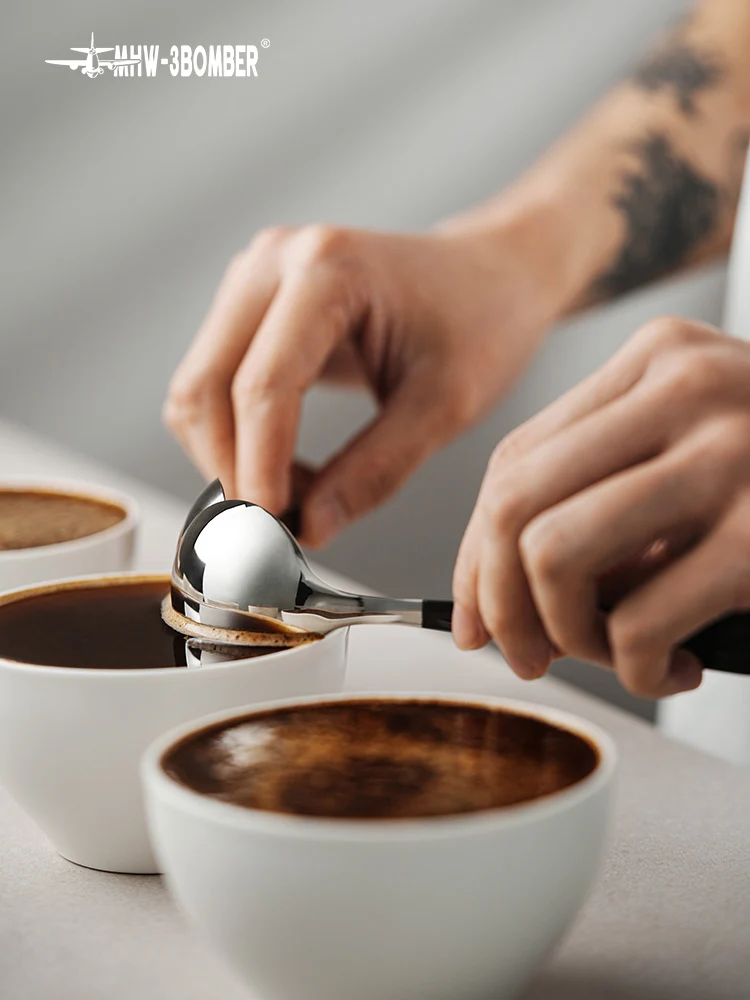 MHW-3BOMBER Cupping Spoon - Silver