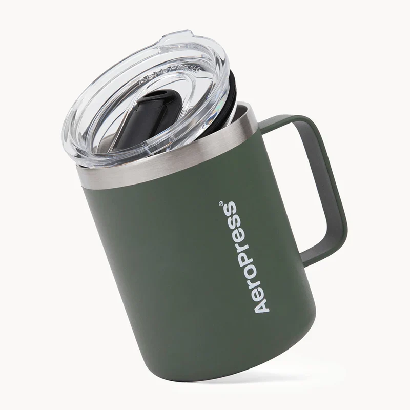 AeroPress® Reise-Kaffeetasse – Edelstahl