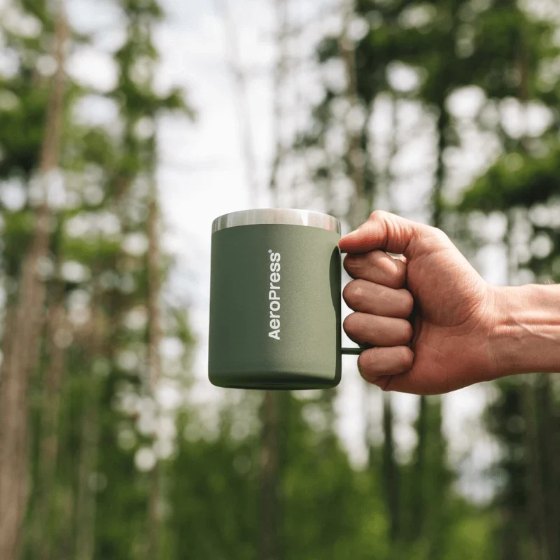AeroPress® Reise-Kaffeetasse – Edelstahl