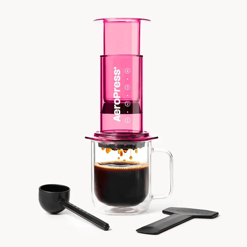 AeroPress® Coffee & Espressomaker Clear PINK