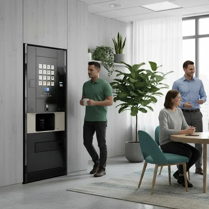 Rhea rhFS1.buttons Coffee Machine - Bean to Cup + 500 Cups per Day