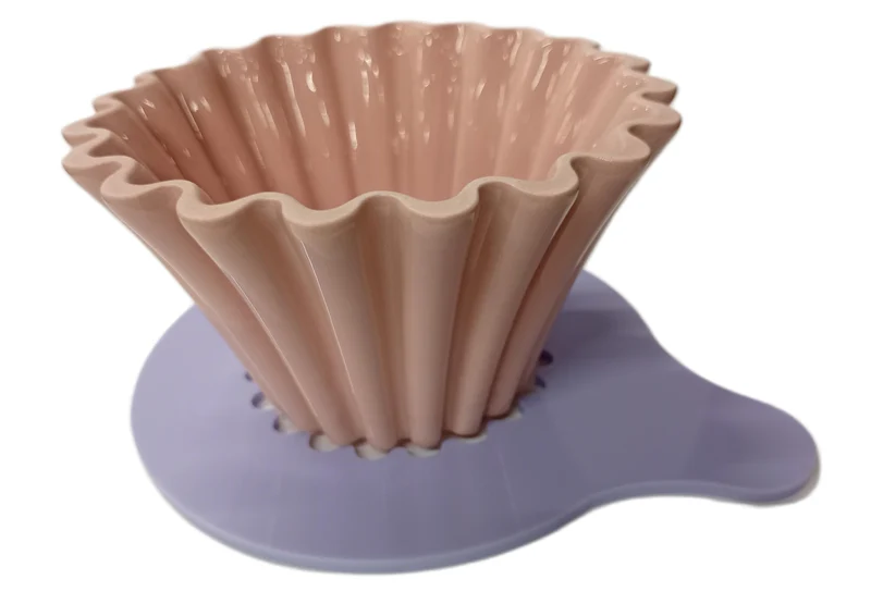 Mindful design Coffee Dripper unit ceramic rose + lavendel