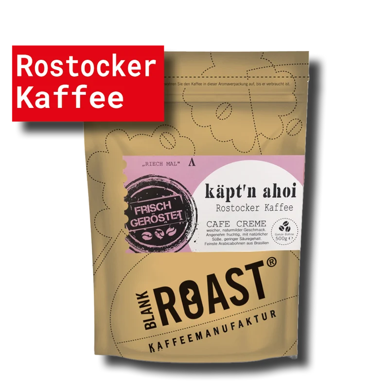 ROSTOCK REGIONAL KAFFEE Käpt'n Ahoi
