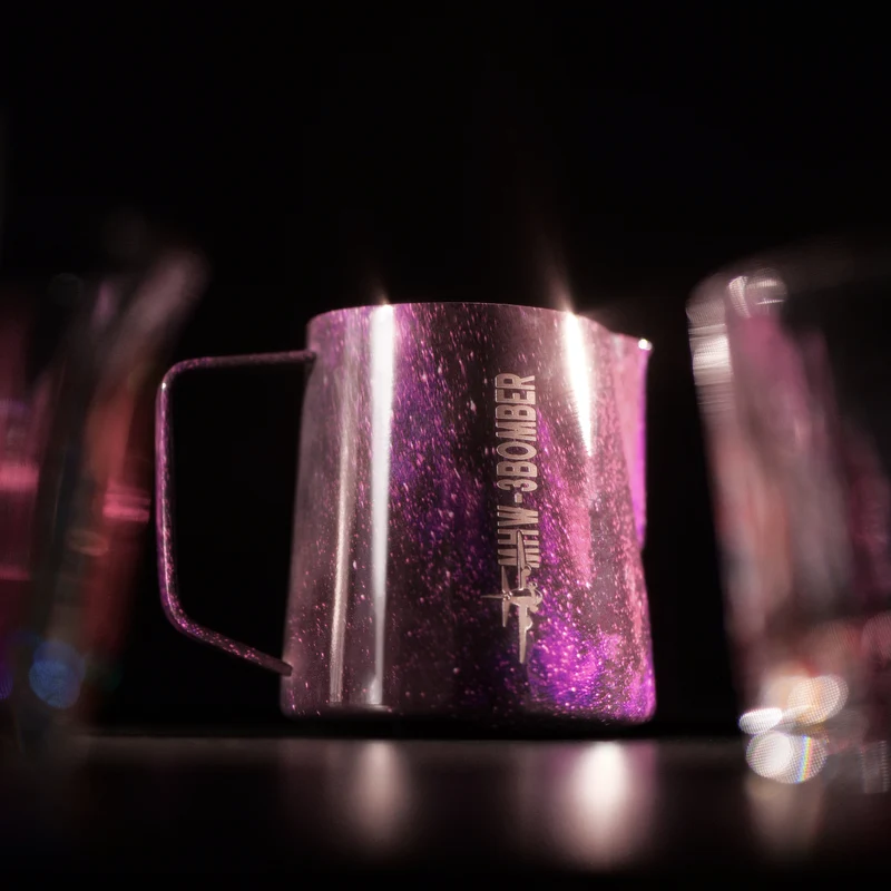 MHW-3BOMBER Latte Art Pitcher 5.0 Purple 500ml