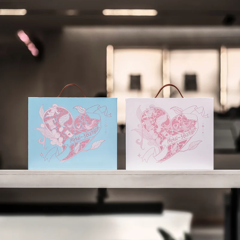 MHW-3BOMBER Flipped Moka Pot Gift Box - Pink