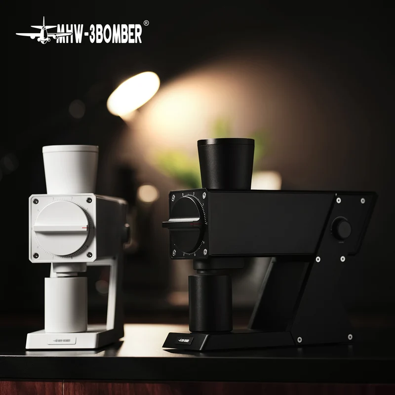 MHW-3BOMBER F74 Navigator Electric Coffee Grinder - White