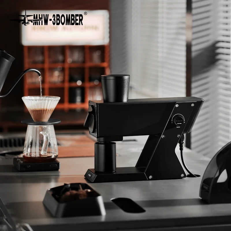 MHW-3BOMBER F74 Navigator Electric Coffee Grinder - White