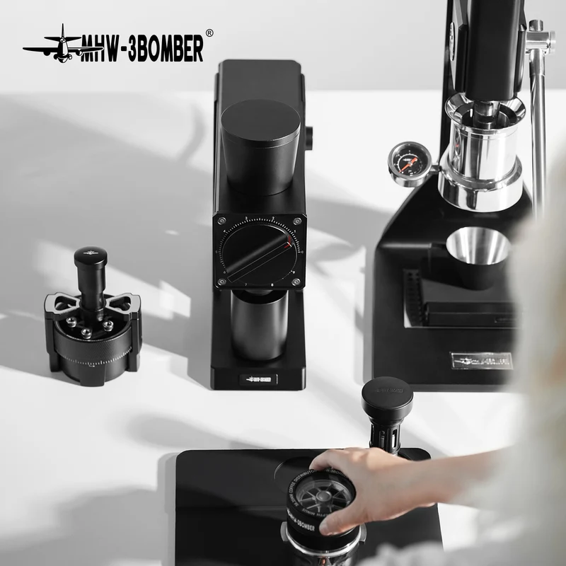 MHW-3BOMBER F74 Navigator Electric Coffee Grinder - White