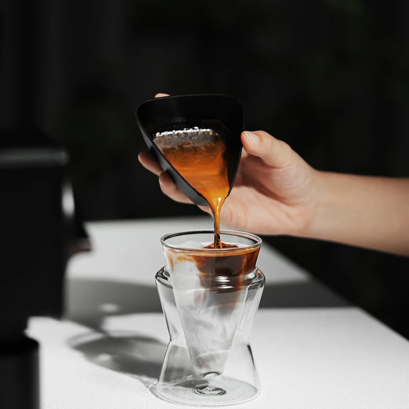 MHW-3BOMBER Coffee Bean Dosing Cup - Black