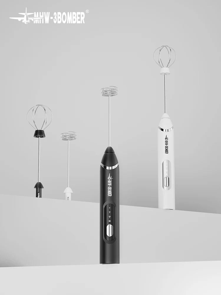 MHW-3BOMBER Electric Milk Frother - Black