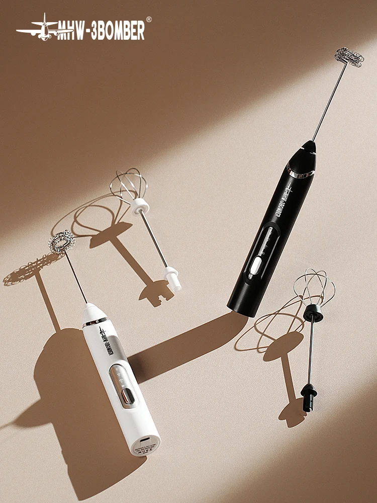 MHW-3BOMBER Electric Milk Frother - Black