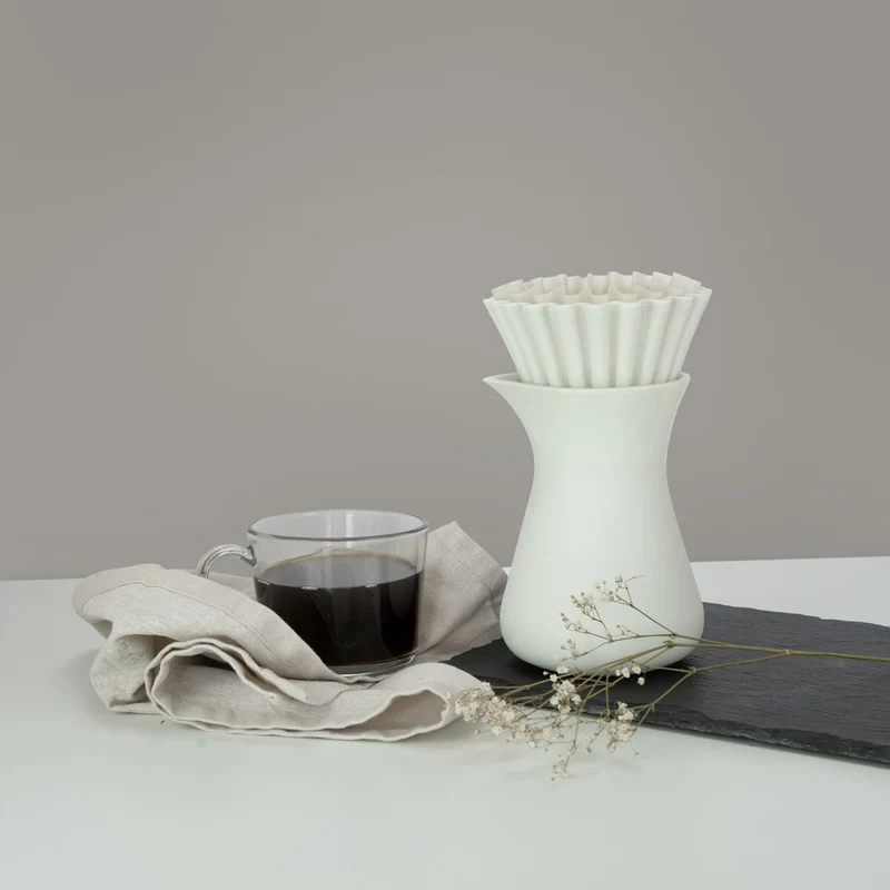 Mindful Design Filterset Porzellan weiß