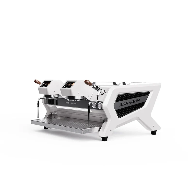 Wendougee Sdragon Sat Zweigruppen-Halbautomatische Espressomaschine