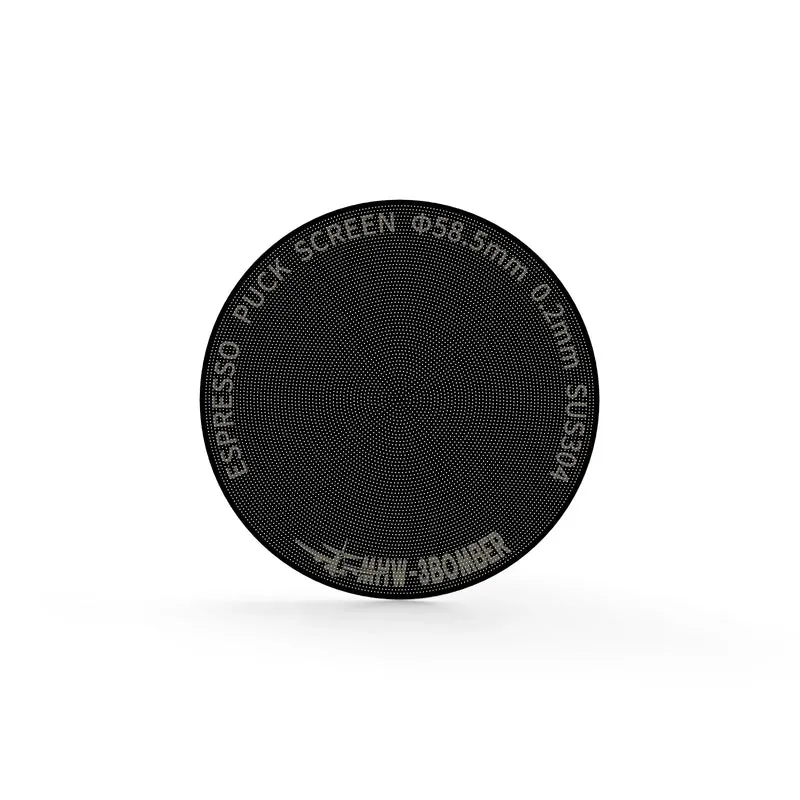 MHW-3BOMBER ESPRESSO-PUCKSIEB TITAN BESCHICHTET, SCHWARZ
