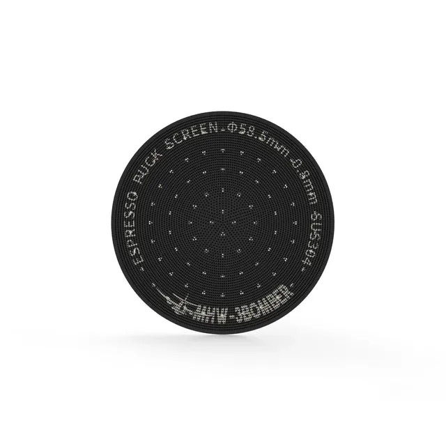 MHW-3BOMBER ESPRESSO-PUCKSIEB TITAN BESCHICHTET, SCHWARZ