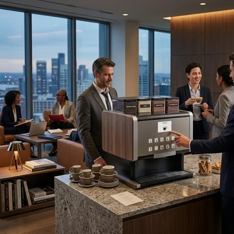 LaRhea rhTT3.pro Coffee Machine - Bean to Cup + 100 Cups per Day