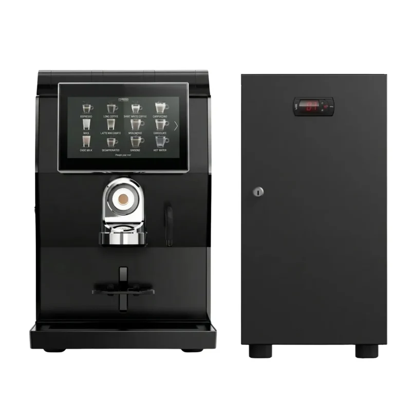 LaRhea rhTT1.v+ Coffee Machine + rhMM2.v+ Milk Module Commercial Bundle Kit