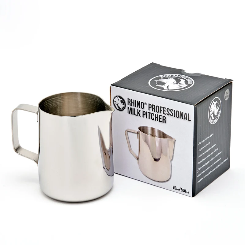Rhino Professional Milk Pitcher Edelstahl 600ml