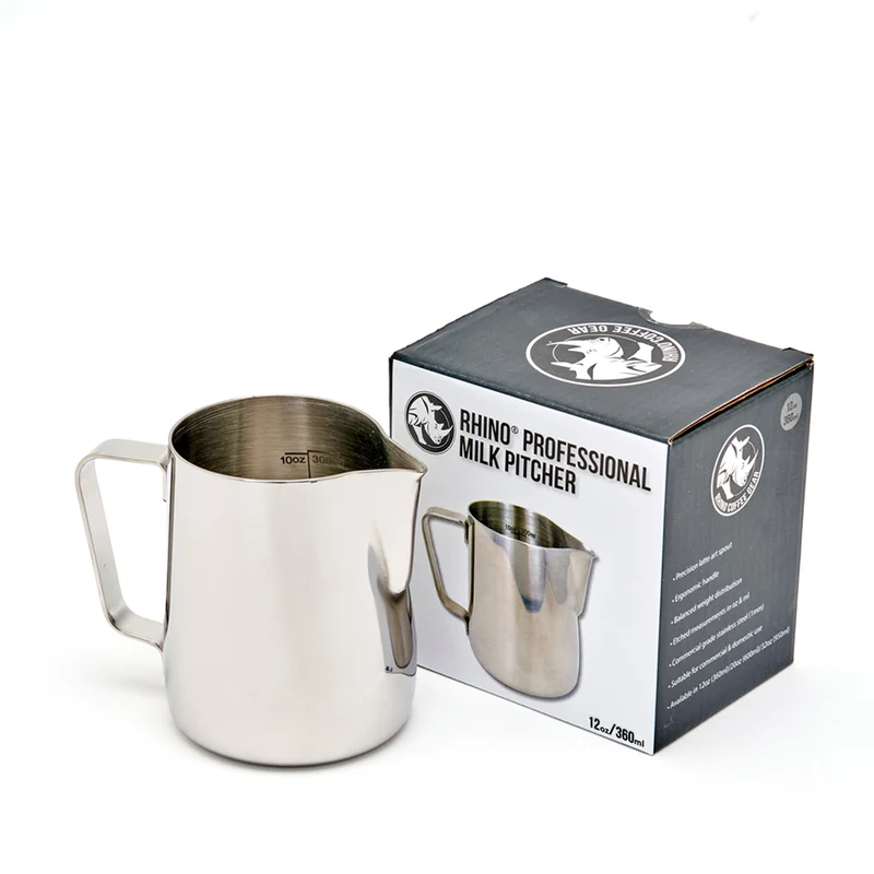 Rhino Professional Milk Pitcher Edelstahl 360ml
