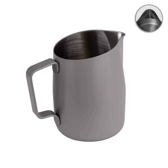 WPM Milk Pitcher # 22 slow pour x WPM Milk Pitcher - cinder grey
