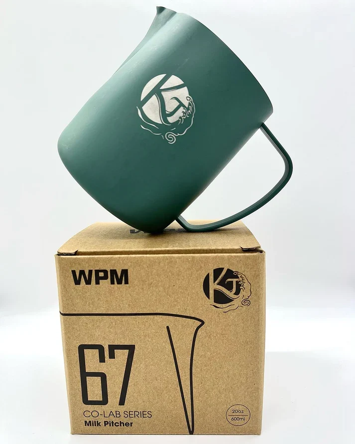 WPM Milk Pitcher # 67 KJ x WPM Pitcher - forrest green