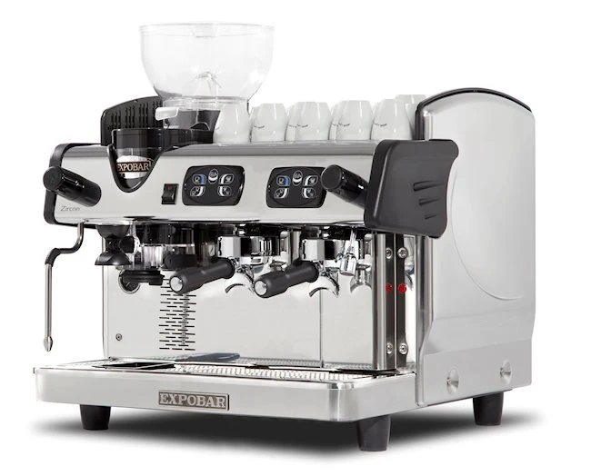 Expobar Zircon Integral 'Plus' 2gp 230v with Grinder - C2ZIPTA