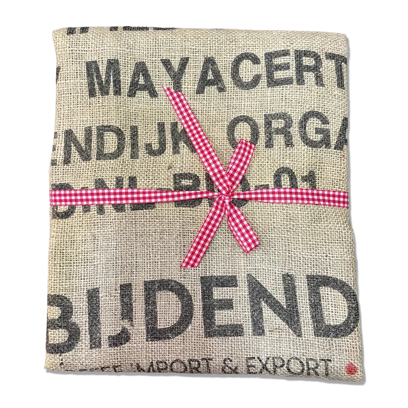 KAFFEESACK AUS JUTE