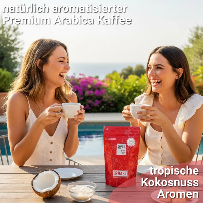 DUFTE KOKOSNUSS KAFFEE