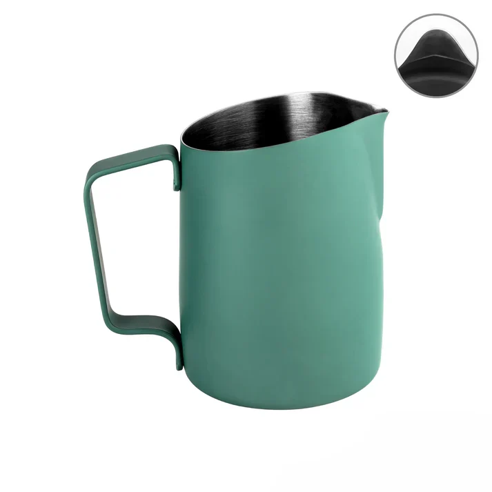 WPM Milk Pitcher # 06 round spout - forest green