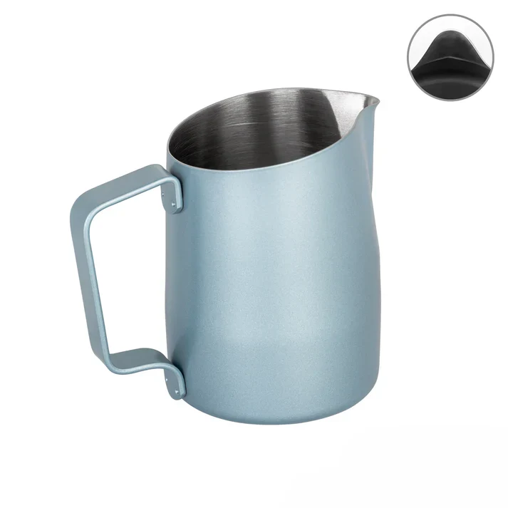 WPM Milk Pitcher # 06 round spout - winter blue