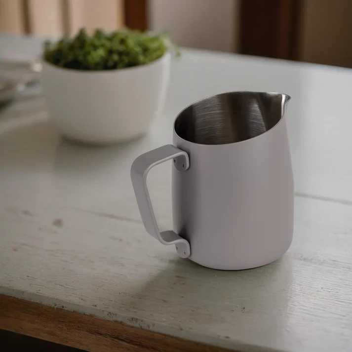 WPM Milk Pitcher # 06 round spout - cinder grey