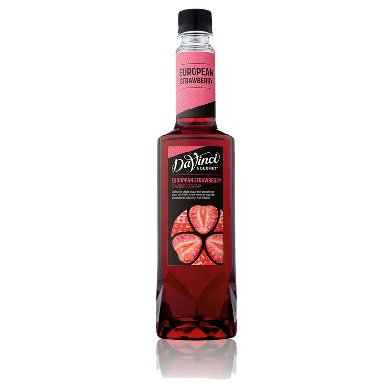 DaVinci European Strawberry Syrup 750ml