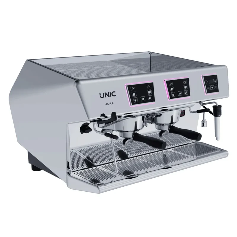 UNIC Aura Espresso Machine - Dosamat, Steamair + 250-600 Cups per Day