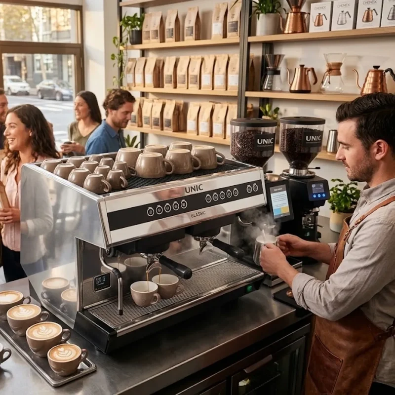 UNIC Classic E Espresso Machines - PID + 150-400 Cups per Day