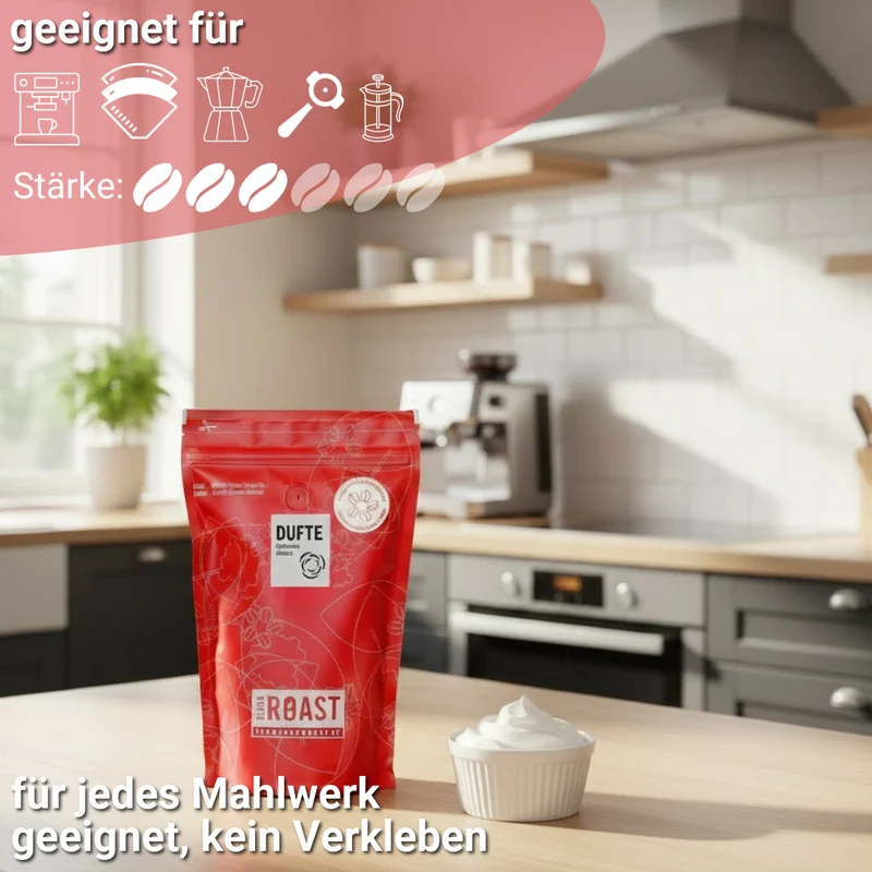 DUFTE CREMIGE SAHNE KAFFEE