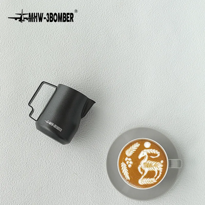 MHW Turbo Milk Pitcher-Matte Black 450ml