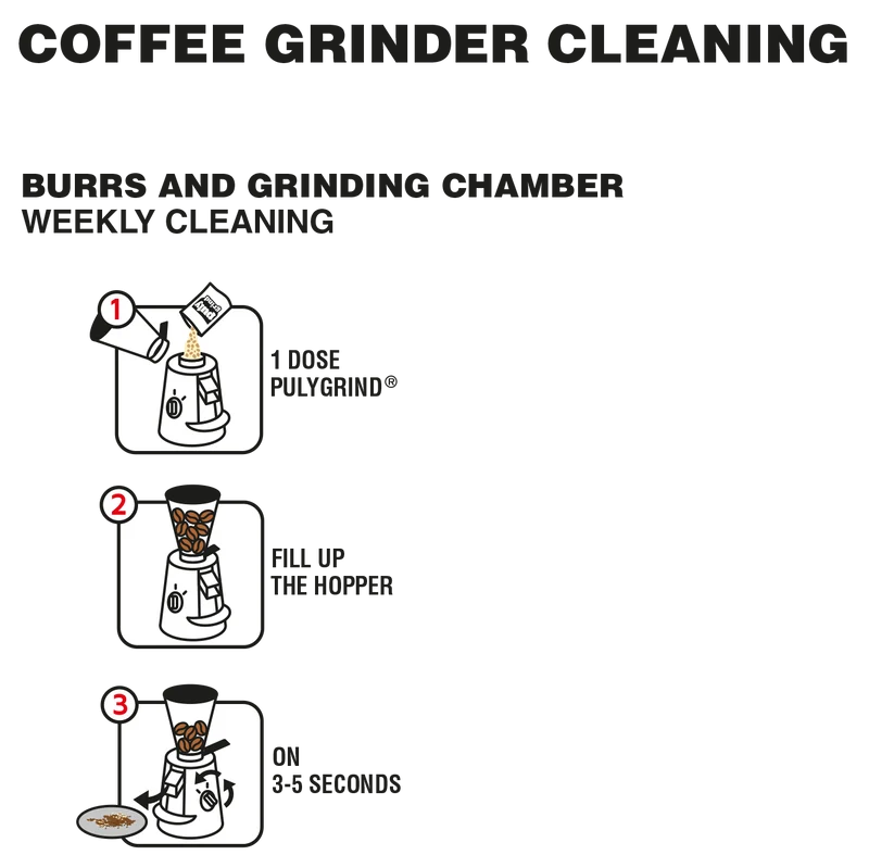 Puly Caff coffee grinder burr cleaner 405g