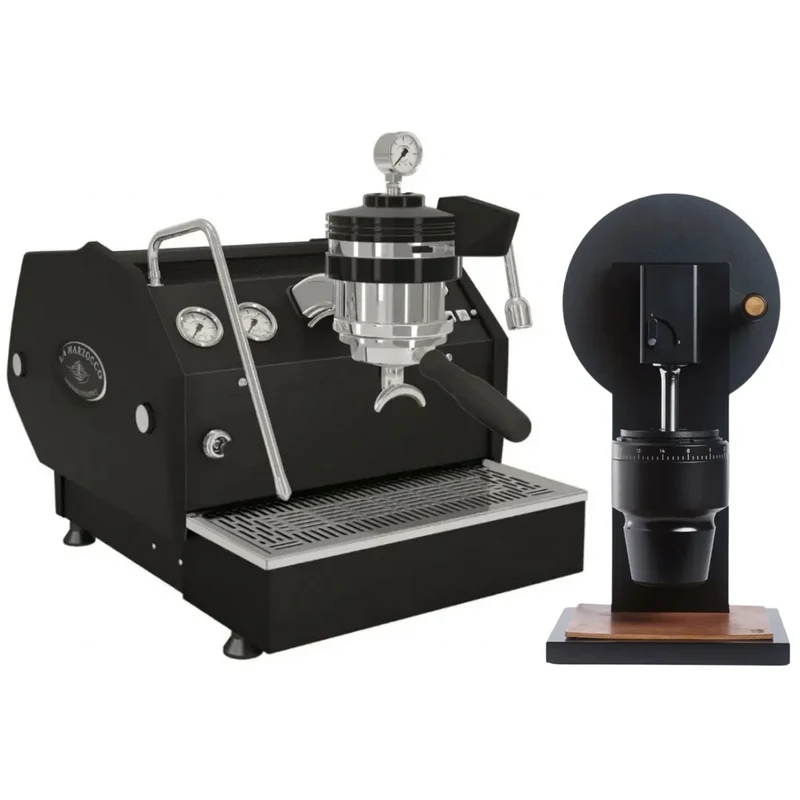 La Marzocco GS3 MP Espresso Machine + Weber Workshops HG-2 Coffee Grinder Home Bundle Kit