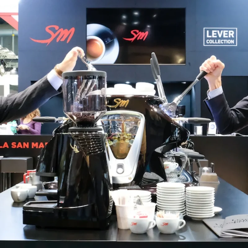 La San Marco La V6 Espresso Machine - PID + Anti-Shock Braking System